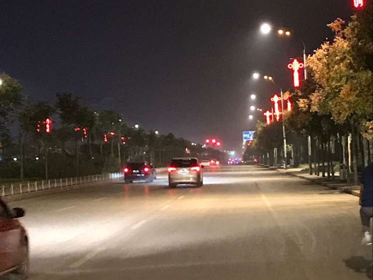 菏澤市鄆城縣水滸路、金河路照明改造